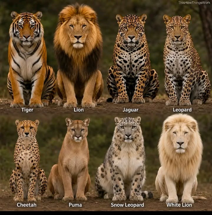 Ranking the Largest Predators Worldwide by Size