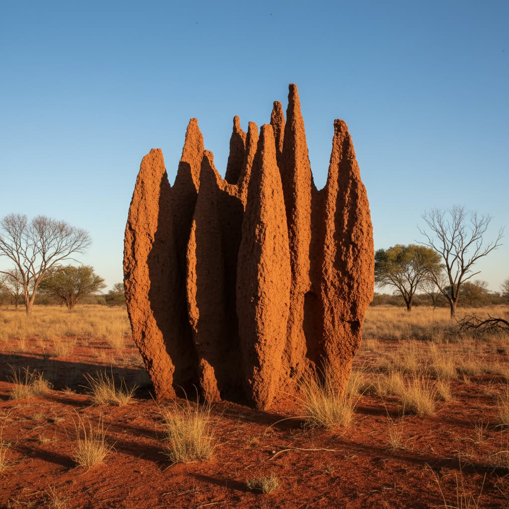 Magnetic Termite: Nature's Living Compasses