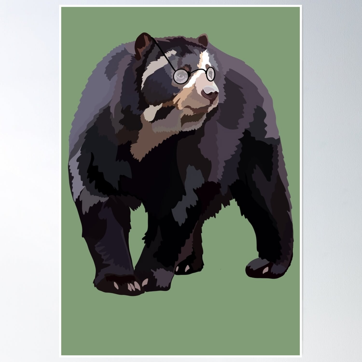Spectacled Bear Spectacles: Unique Face Markings