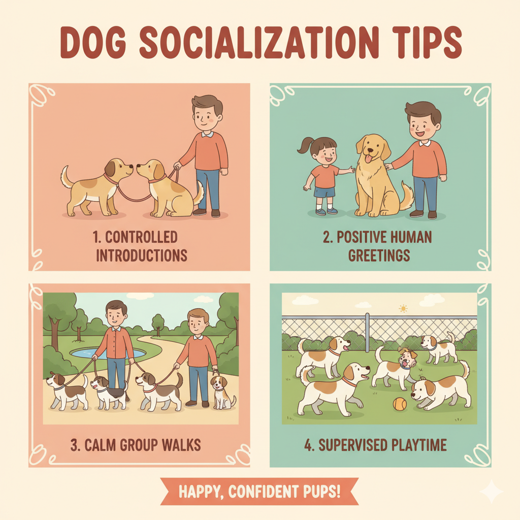 Socializing Dogs: Critical Period and Lifelong Tips