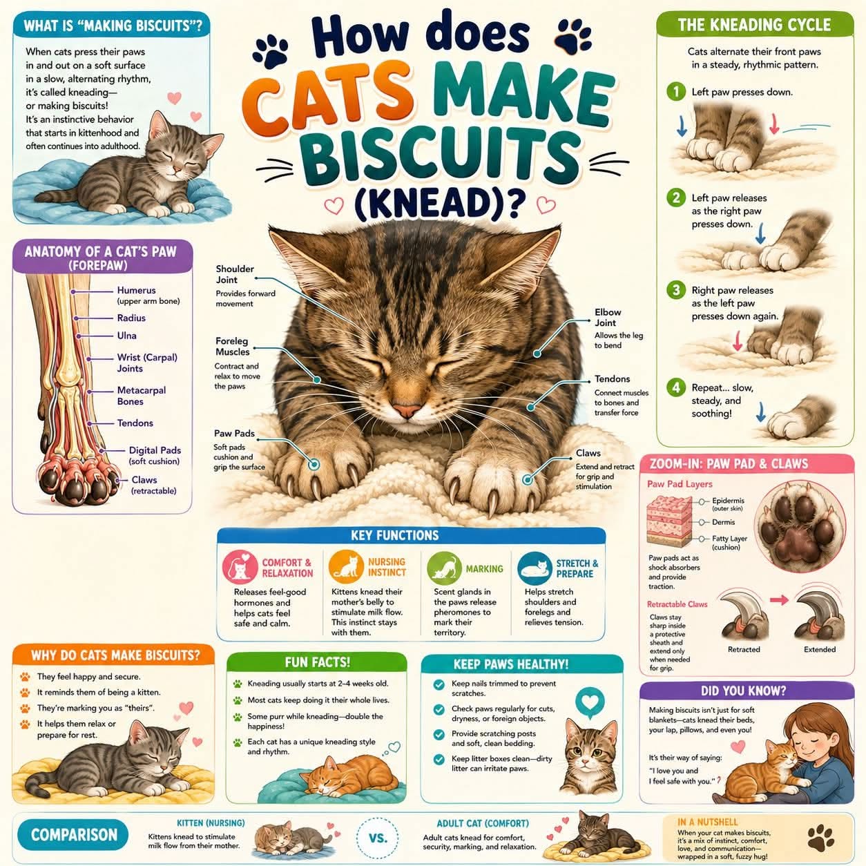 Why Do Cats Knead?