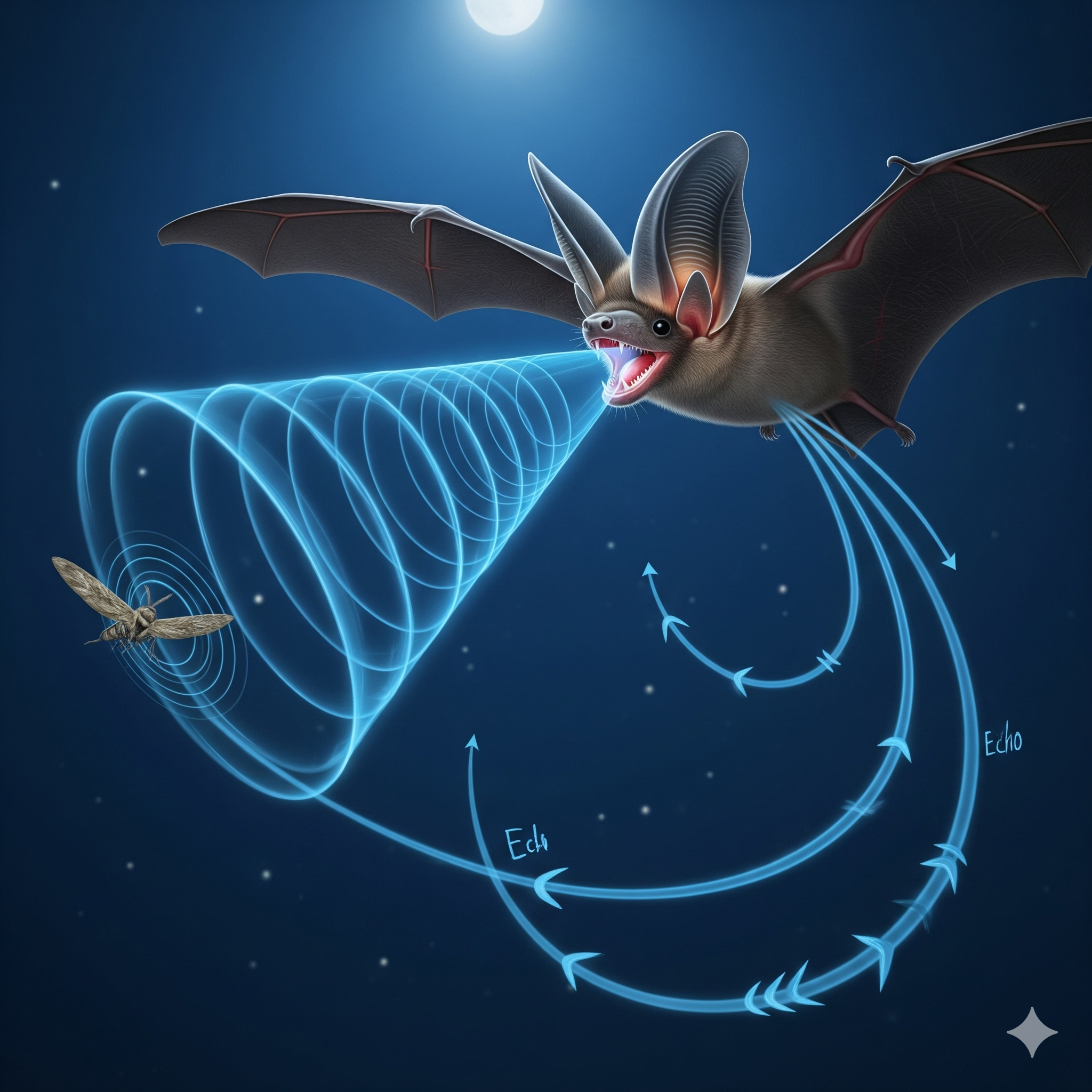 How Bats Use Echolocation to Hunt in Total Darkness